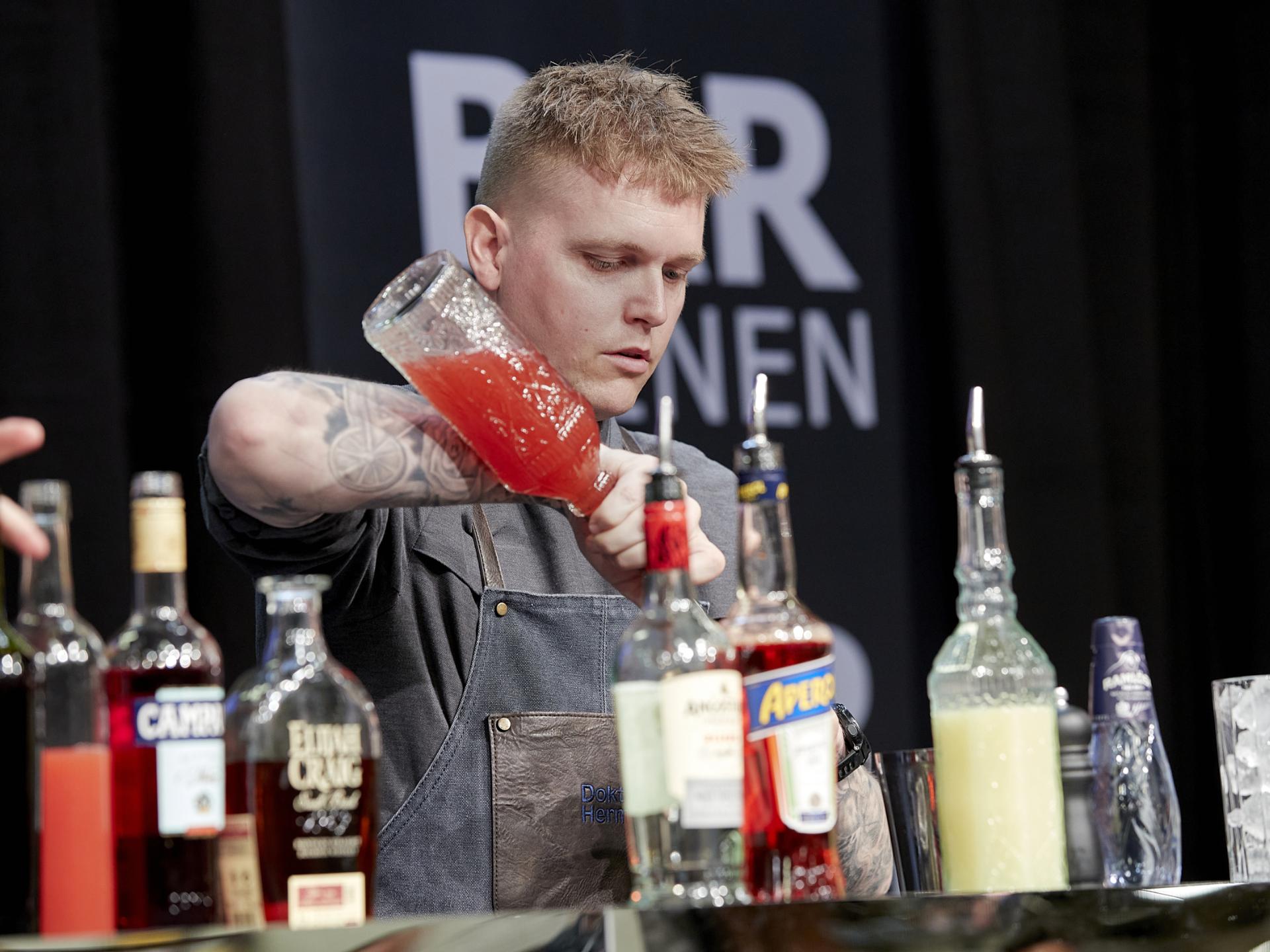 Bartenderkonkurrencer på Foodexpo