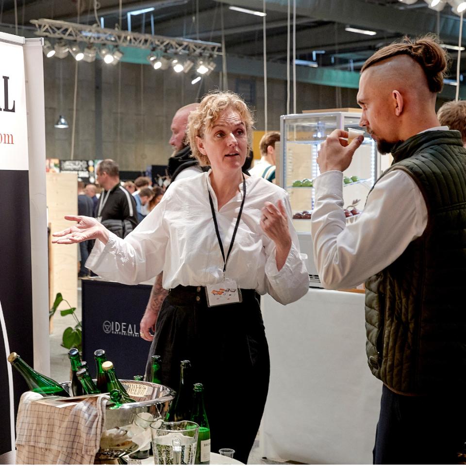 Butikstorvets spisested på Foodexpo