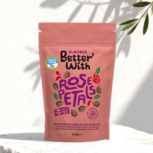 ALMONDS BETTER WITH ROSE PETALS