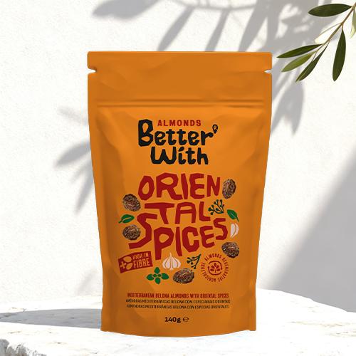 ALMONDS BETTER WITH ORIENTAL SPICES