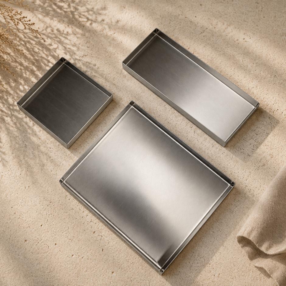 by by Brorson launches a completely new interior collection in brushed steel.